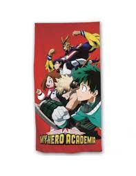 Toalla My Hero Academia microfibra