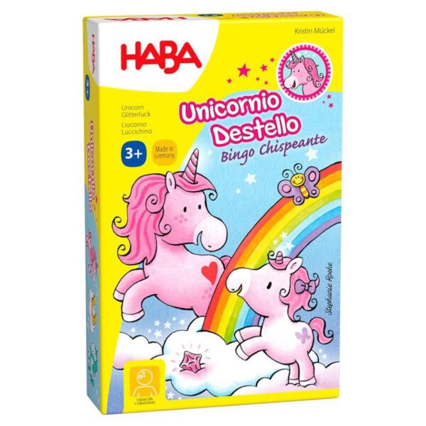 Unicornio Destello – Bingo chispeante