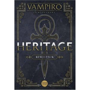 Vampiro la mascarada Heritage  Reset pack