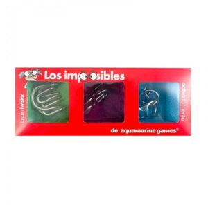 los imposibles  pack de 3 de metal