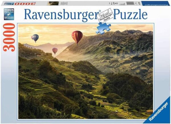 puzzle ravensburge las terrazas de arroz 3000-pz