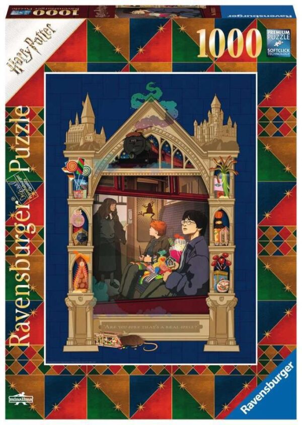 puzzle ravensburger harry potter on the way 1000pz