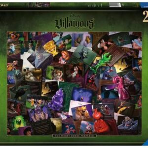 puzzle ravensburger todos los villanos 2000 pz