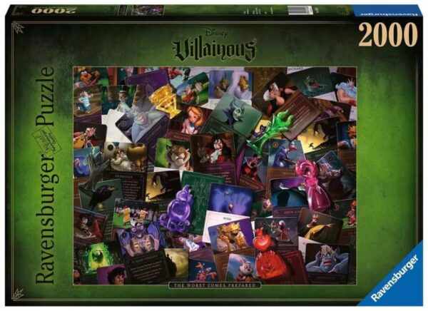 puzzle ravensburger todos los villanos 2000 pz