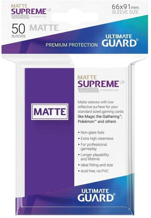 Ultimate Guard fundas Premium morado  50