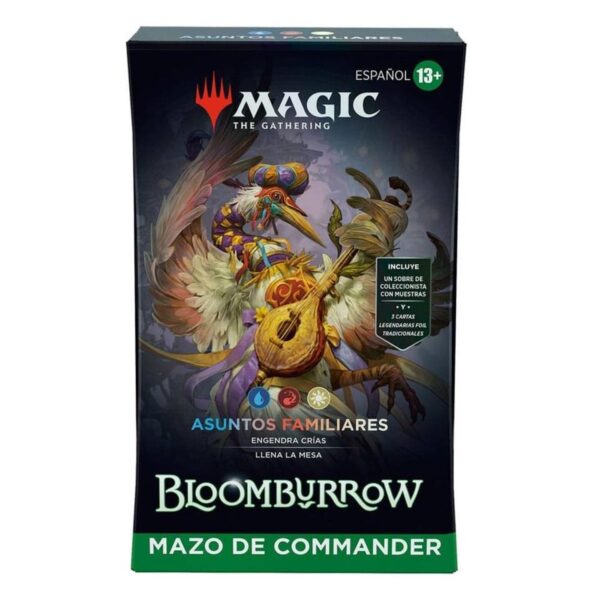 Baraja Commander Bloomburrow Asuntos familiares