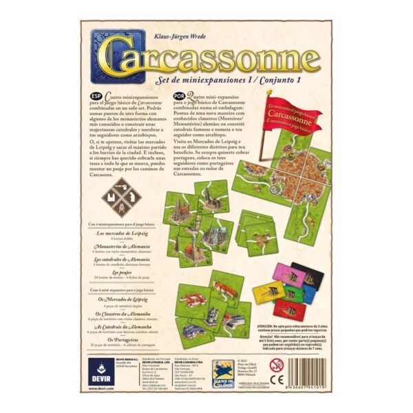 Carcassonne  Set de miniexpansiones 1