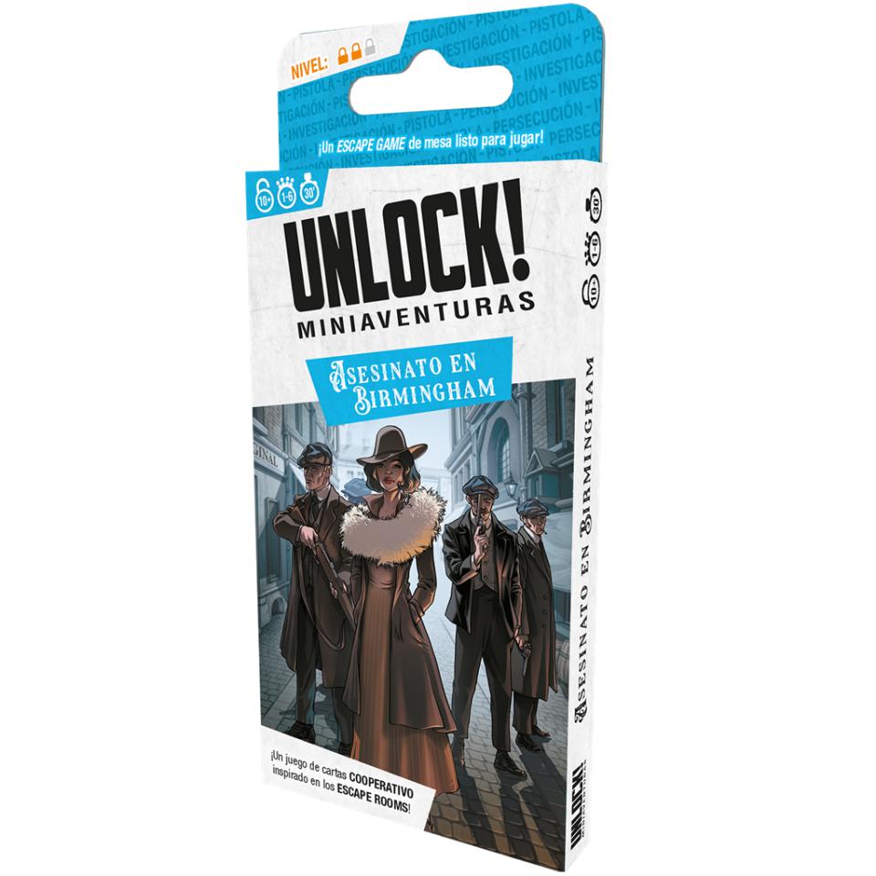 Unlock  Miniaventuras  Asesinato en Birmingham