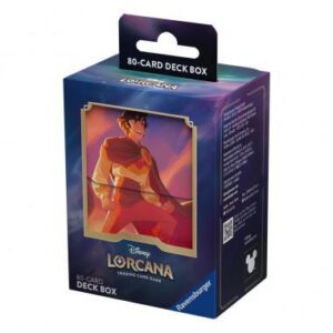 Caja de mazo Lorcana Aladdin Shimmering Skies