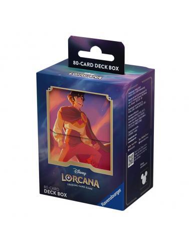 Caja de mazo Lorcana Aladdin Shimmering Skies