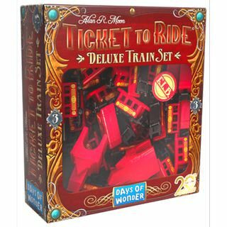 20th Anniversary Deluxe train set Display rojo