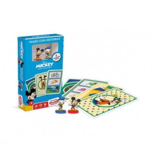 Cartas Shuffle Mickey  Paseo con historias