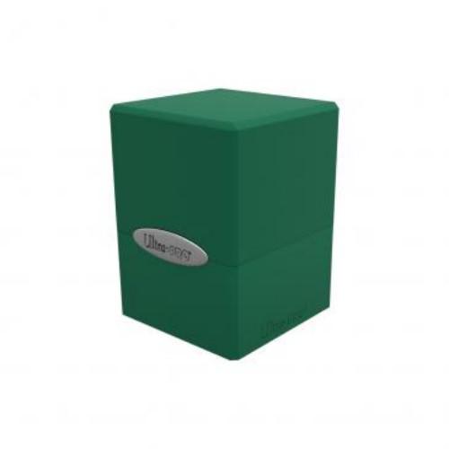 Up deckbox satin cube Green