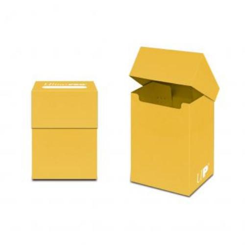 Cajas para mazos amarillo