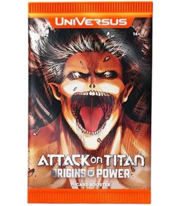 UniVersus Attack on Titan Origins of Power Booster