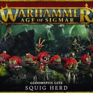 Warhammer AOS Gloomspite Gitz manada de garrapatos