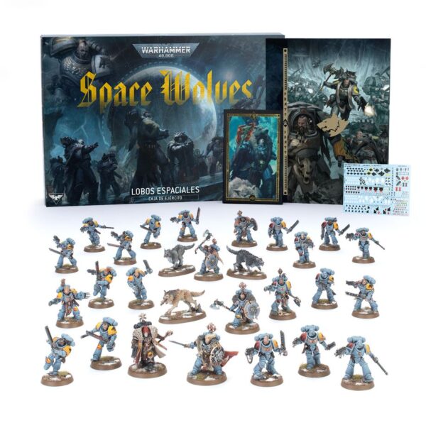 Warhammer 40K  Caja de ejercito Lobos espaciales