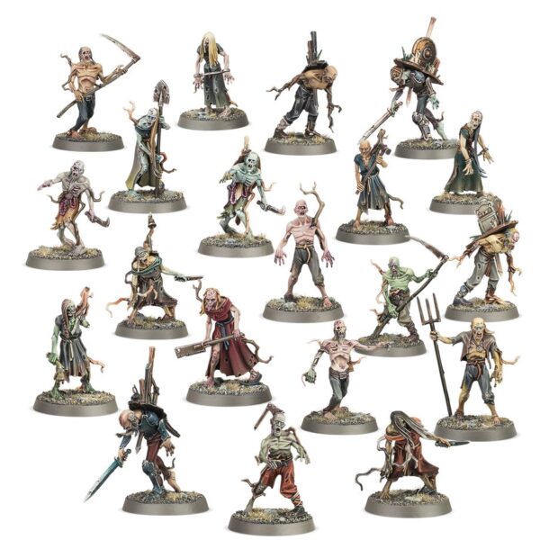 Warhammer AOS  Gravelords Zombis Putredantes