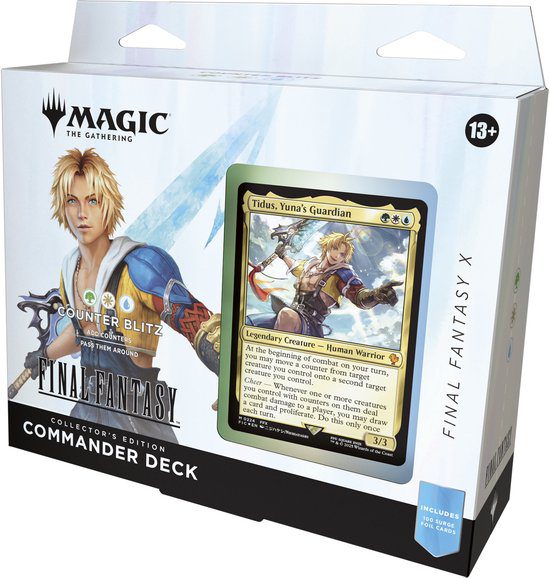 Baraja Commander Final Fantasy Counter Blitz Foil