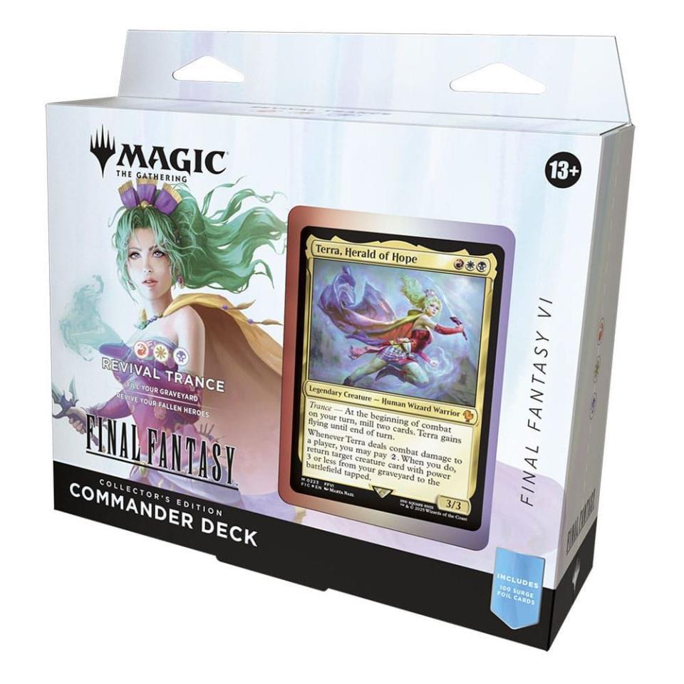 Baraja Commander Final Fantasy Revival trance foil