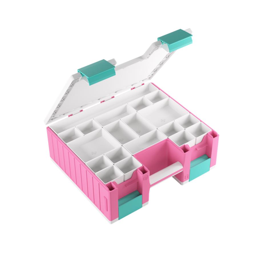 Caja Game Castle Pink/White/Teal
