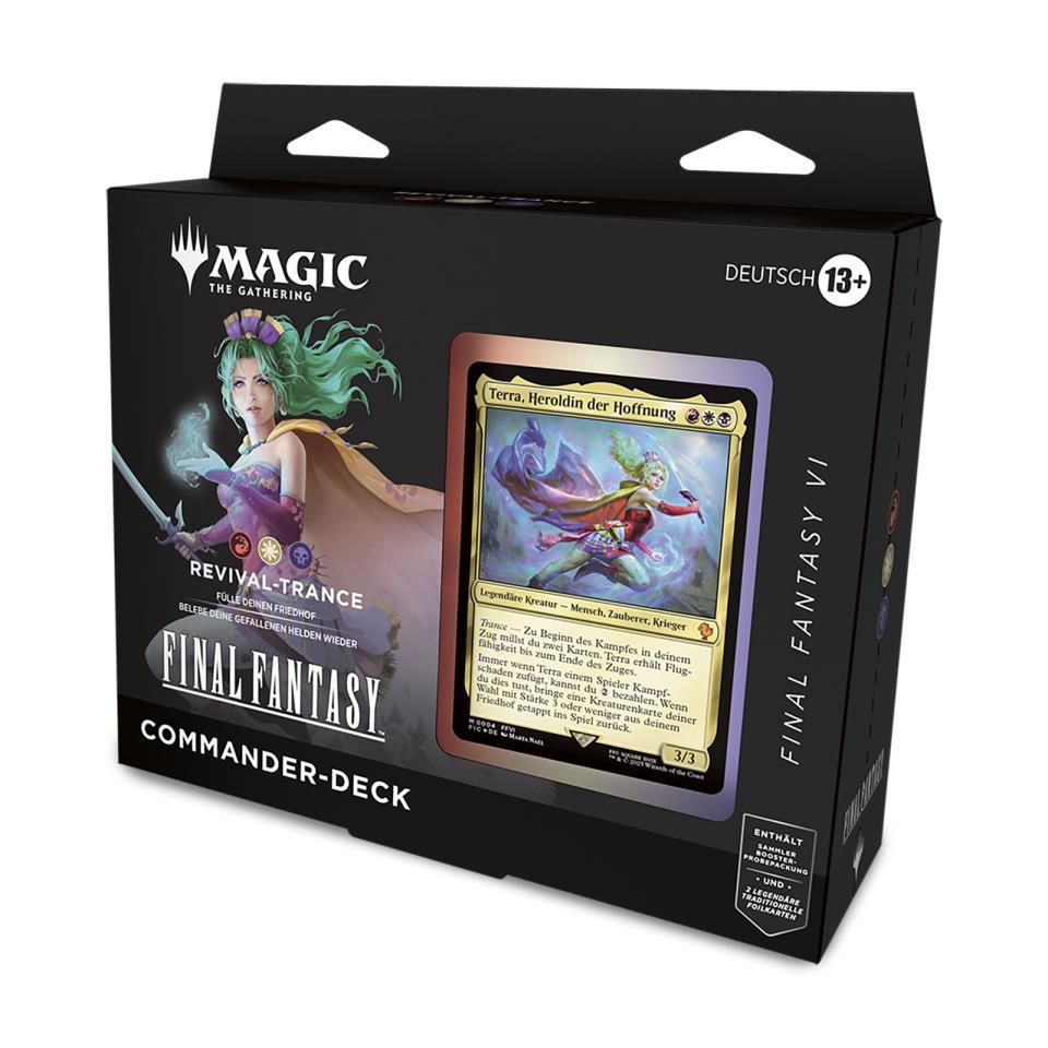Commander deck Final Fantasy Revival trance