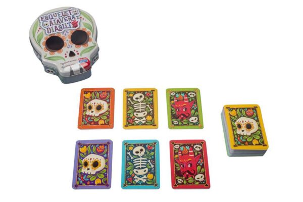Esqueleto  calavera  diablito