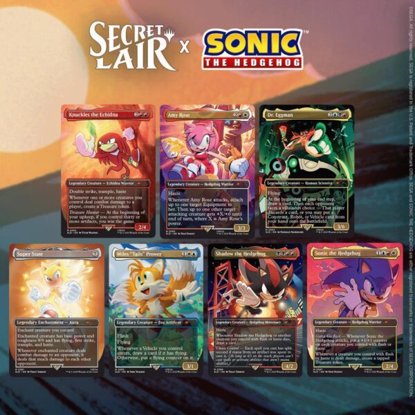 Secret Lair Sonic  Friends & Foes