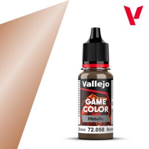 Vallejo Game Color Metallic Bronce Pulido