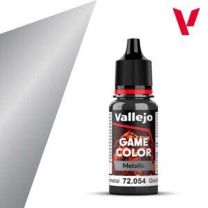 Vallejo Game Color Metallic Gris metalizado oscuro