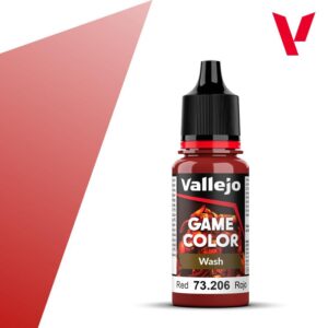 Vallejo Game Color Wash Lavado Rojo