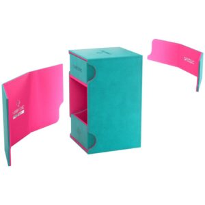 Caja para mazos Watchtower 100  XL Teal/Pink