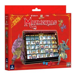 Calendario 2026 Aventuras mazmorras 365 dias
