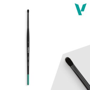 Pincel Shader Plano Lengua de Gato Sintético No  2