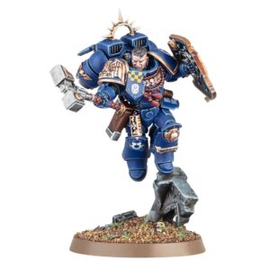 Warhammer 40K  Capitan con propulsor y escudo