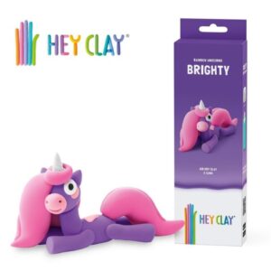 Hey Clay Unicornio Brighty  3 botes