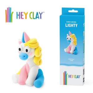 Hey Clay Unicornio Lighty  3 botes