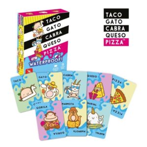 Taco  Gato  Cabra  Queso  Piza Waterproof