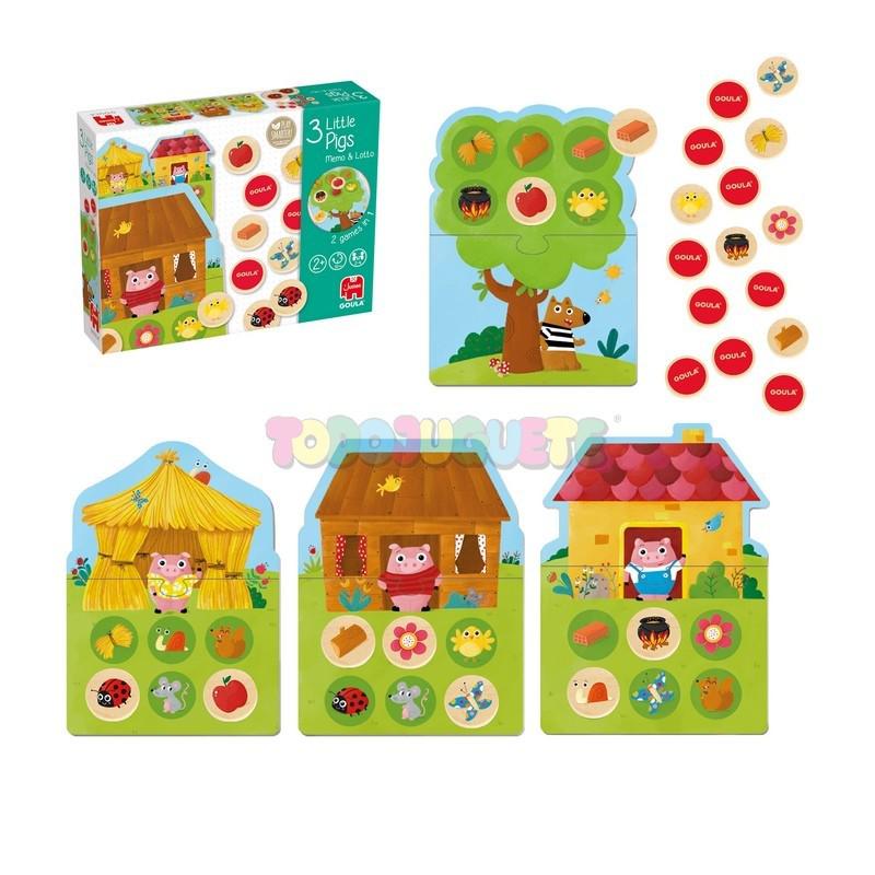 3 Little pigs Memo&Loto