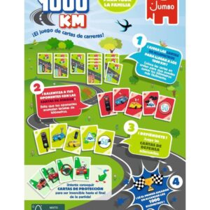 1000Km ¡Juego de cartas de carreras
