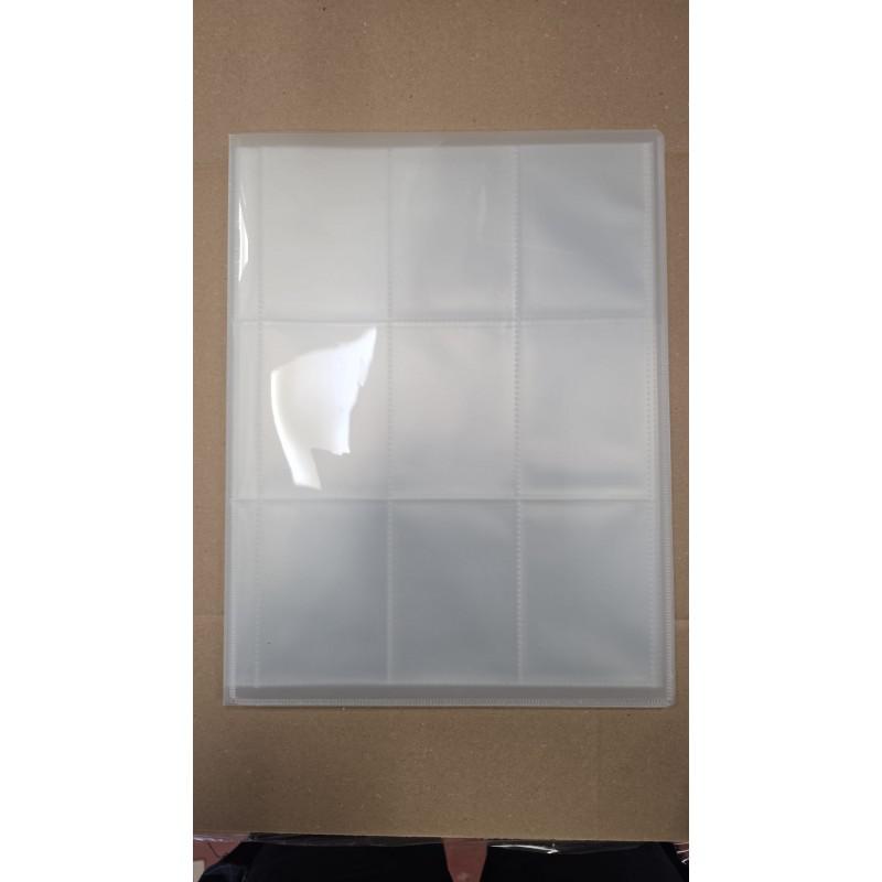 Album transparente 9 x 10 paginas