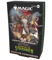 Baraja Commander Strixhaven Espíritu de Sapiéntum