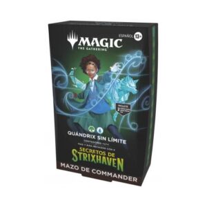 Baraja Commander Strixhaven Quándrix sin límite