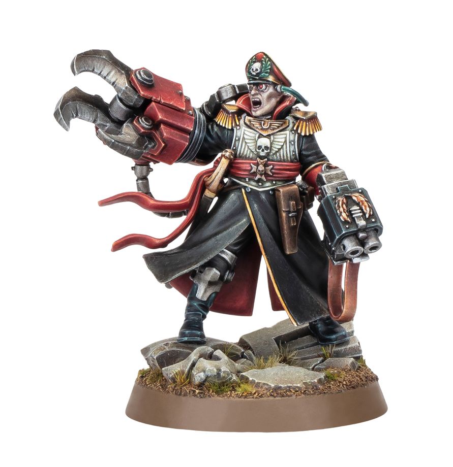 Warhammer 40k  Astra Militarum Comisario Yarrick