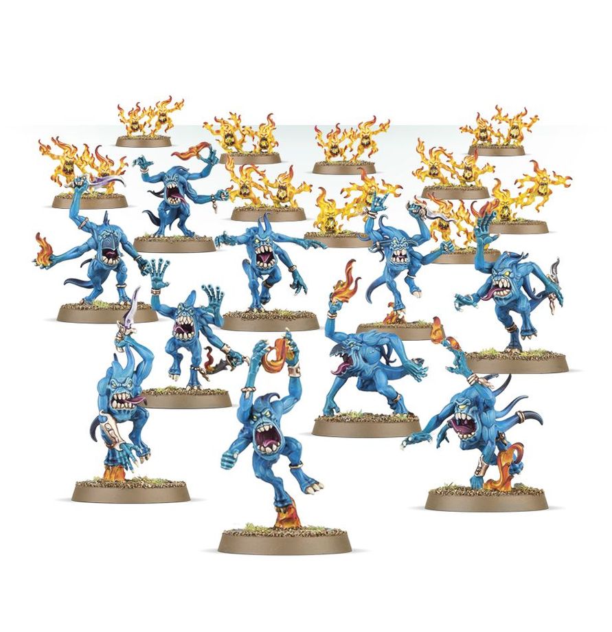 Warhammer AOS/40K  Horrores Azules