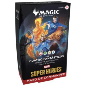 Baraja commander Los 4 Fantasticos