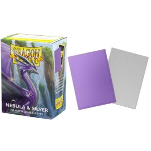 Fundas Dragon Shield Dual Nebula & Silver