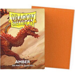 Fundas Dragon Shield Naranja Amber matte