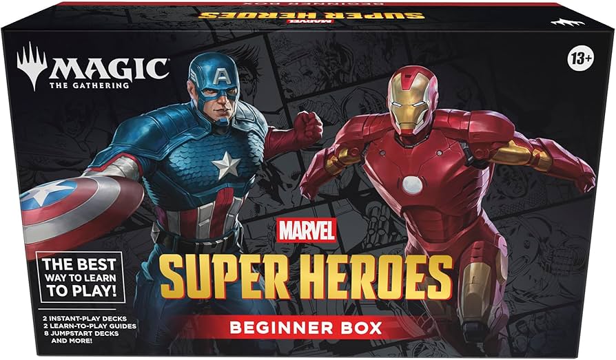 Marvel Super Heroes caja de principiante Ingles