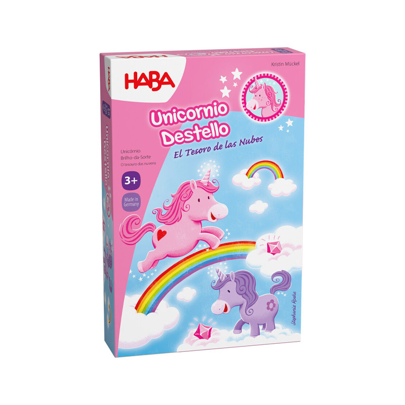 Unicornio Destello  El Tesoro de las Nubes